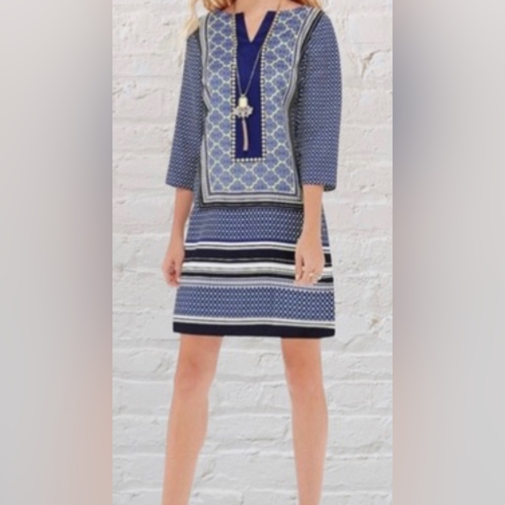 The Limited Scarf Shift Dress